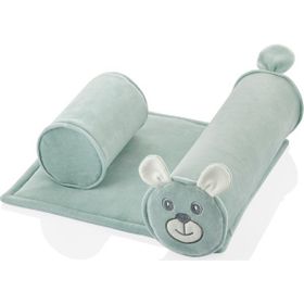 Babyjem Köpek Nakışlı Yan Yatış Yeşil Yastığı