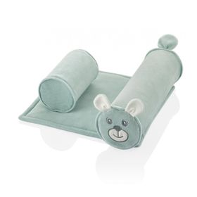 Babyjem Köpek Nakışlı Yan Yatış Yeşil Yastığı