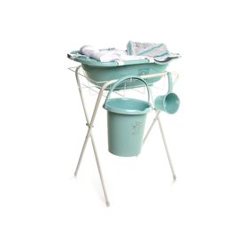 Babyjem Mavi 6 Parça Ayaklı Banyo Seti