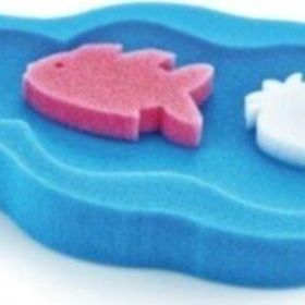 Babyjem Mavi Bebek Küvet Süngeri Banyo Süngeri Hediyeli