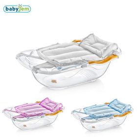 Babyjem Mavi Köpklü Desenli Banyo Filesi
