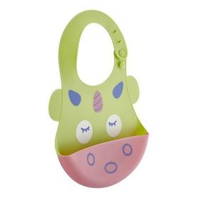 Babyjem Mavi Silikon Mama Önlüğü