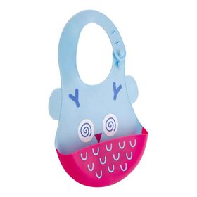 Babyjem Mavi Silikon Mama Önlüğü