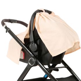 Babyjem Müslin Ev Tipi Örtüsü Ekru Ana Kucağı