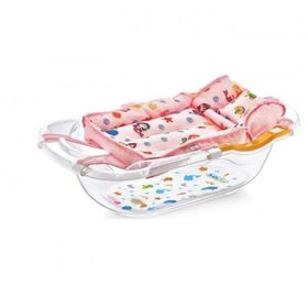 Babyjem Pembe Köpüklü Desenli File