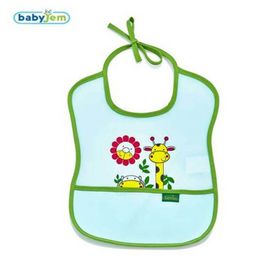 Babyjem Poli Büyük Muşamba Yeşil Mama Önlüğü