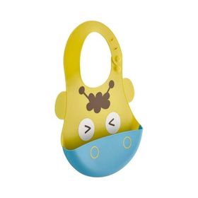 Babyjem Sarı Silikon Mama Önlüğü
