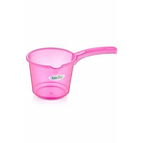 Babyjem Şeffaf Pembe Bebek Banyo Maşrapası