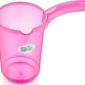 Babyjem Şeffaf Pembe Bebek Banyo Maşrapası