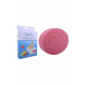 Babyjem Selülozik Pembe Bebek Banyo Süngeri