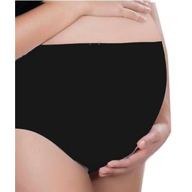 BabyJem Siyah Dikişsiz Hamile Külodu