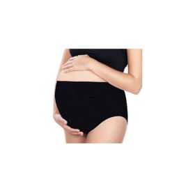BabyJem Siyah Dikişsiz Hamile Külodu