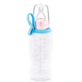 Babyjem Soft Büyük Boy Mavi Biberon Kılıfı
