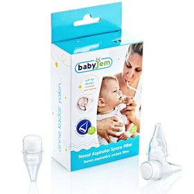 Babyjem Yedek Filtre 10 Adet Bebek Burun Aspiratörü