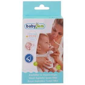 Babyjem Yedek Filtre 10 Adet Bebek Burun Aspiratörü