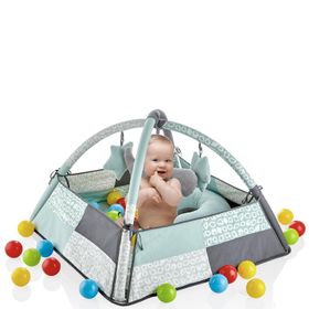 Babyjem Yeşil 3 Fonksiyonlu Bebek Oyun Jimnastik Halısı