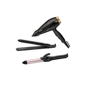 Babyliss 2000 W Saç Kurutma Makinesi Saç Düzleştirici ve Saç Maşası Seti