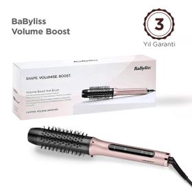 Babyliss HSB200E Volume Boost Gövdeli Termal Pembe Saç Fırçası