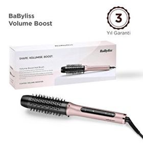 Babyliss HSB200E Volume Boost Gövdeli Termal Pembe Saç Fırçası