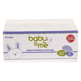 Baby&Me 15x60 Adet Temizleme Pamuğu