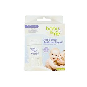 Baby&Me 50 Adet Süt Saklama Poşeti
