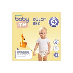 Baby&Me No:4 Maxi 50 Adet Külot Bebek Bezi
