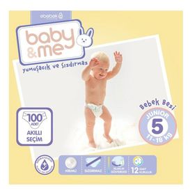 Baby&Me No:5 Junior 100 Adet Bebek Bezi
