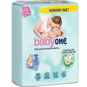 Babyone No:3 Midi 32 Adet Bebek Bezi