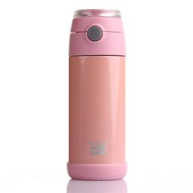 Baby&Plus 350 ml Mavi Çelik Termoslu Matara