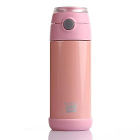 Baby&Plus 350 ml Mavi Çelik Termoslu Matara