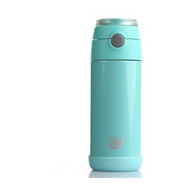 Baby&Plus 350 ml Mavi Çelik Termoslu Matara