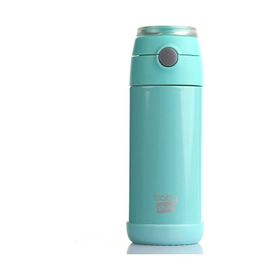 Baby&Plus 350 ml Mavi Çelik Termoslu Matara