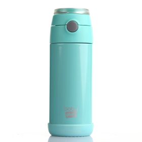 Baby&Plus 350 ml Mavi Çelik Termoslu Matara