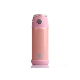 Baby&Plus 350 ml Pembe Çelik Termoslu Matara