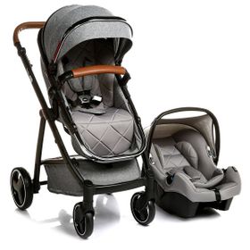 Baby&Plus Galaxy Travel Sistem Gri Bebek Arabası