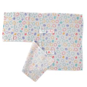Baby&Plus Müslin Ev Tipi Örtüsü Geometric Ana Kucağı