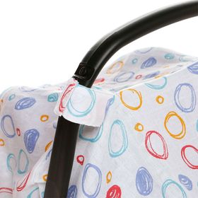 Baby&Plus Müslin Ev Tipi Örtüsü Geometric Ana Kucağı