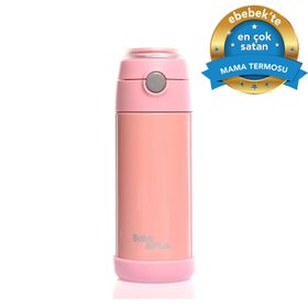 Baby&Plus Pembe Termoslu Matara