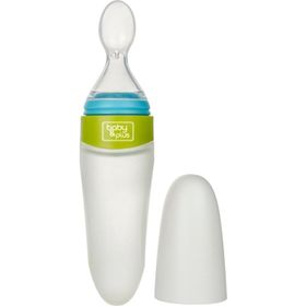 Baby&Plus Silikon Sıkma Kaşık