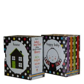 Baby's Very First Black White Little Library-Usborne Publishing