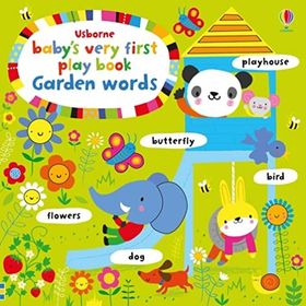 Baby's Very First Playbook Garden Words-Usborne Publishing