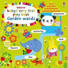 Baby's Very First Playbook Garden Words-Usborne Publishing