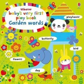 Baby's Very First Playbook Garden Words-Usborne Publishing