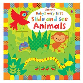 Baby's Very First Slide And See Animals-Usborne Publishing