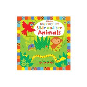 Baby's Very First Slide And See Animals-Usborne Publishing