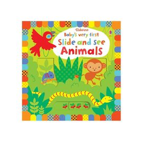 Baby's Very First Slide And See Animals-Usborne Publishing