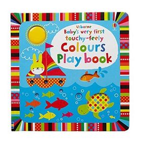 Baby's Very First Touchy Feely Colours Play Book-Usborne Publishing