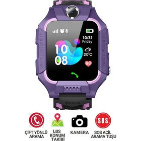 BabySmart Q19 Mor Çocuk Akıllı Saat
