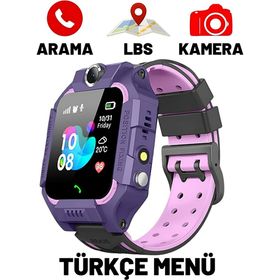 BabySmart Q19 Mor Çocuk Akıllı Saat