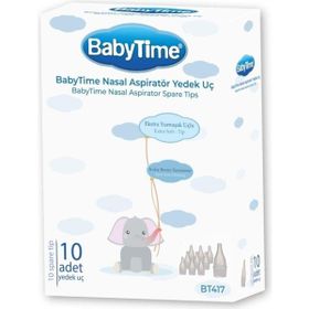 Babytime 10'lu Yedek Ucu Nazal Aspiratör